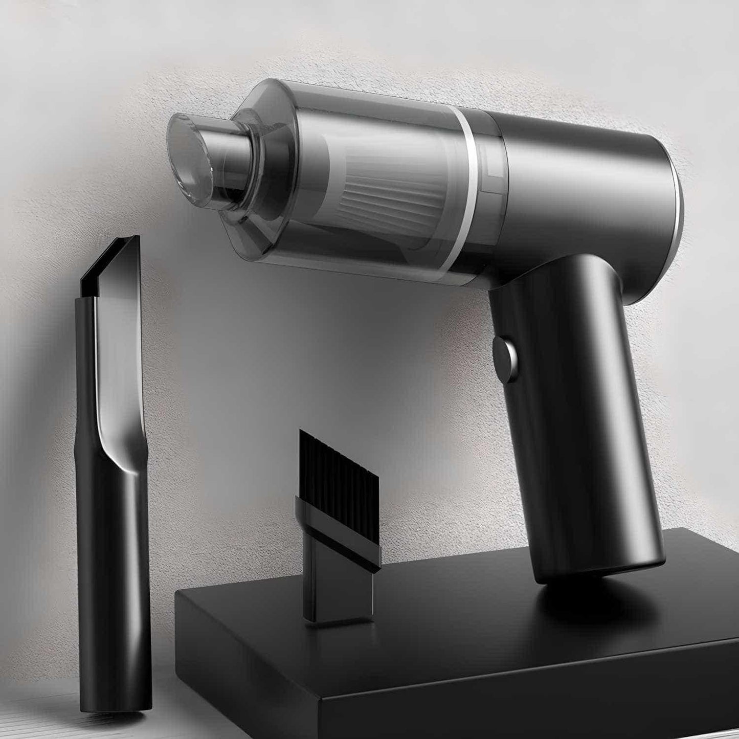 2-in-1 Portable Air Duster & Wireless Vacuum Cleaner