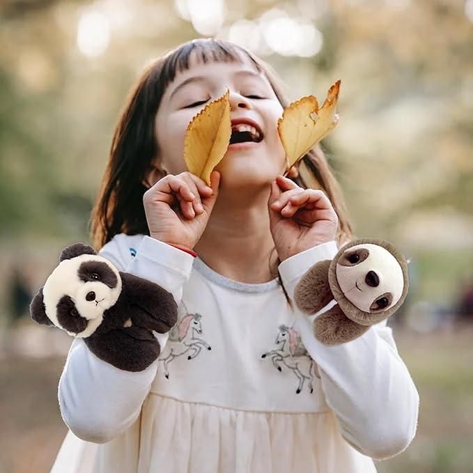 Unisex Panda Hug Band – Stuffed Animal Slap Bracelet