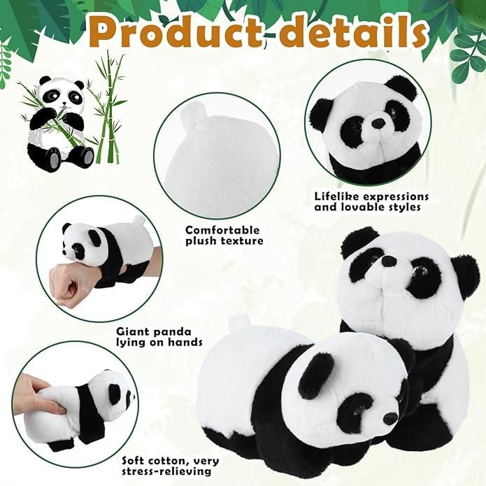 Unisex Panda Hug Band – Stuffed Animal Slap Bracelet